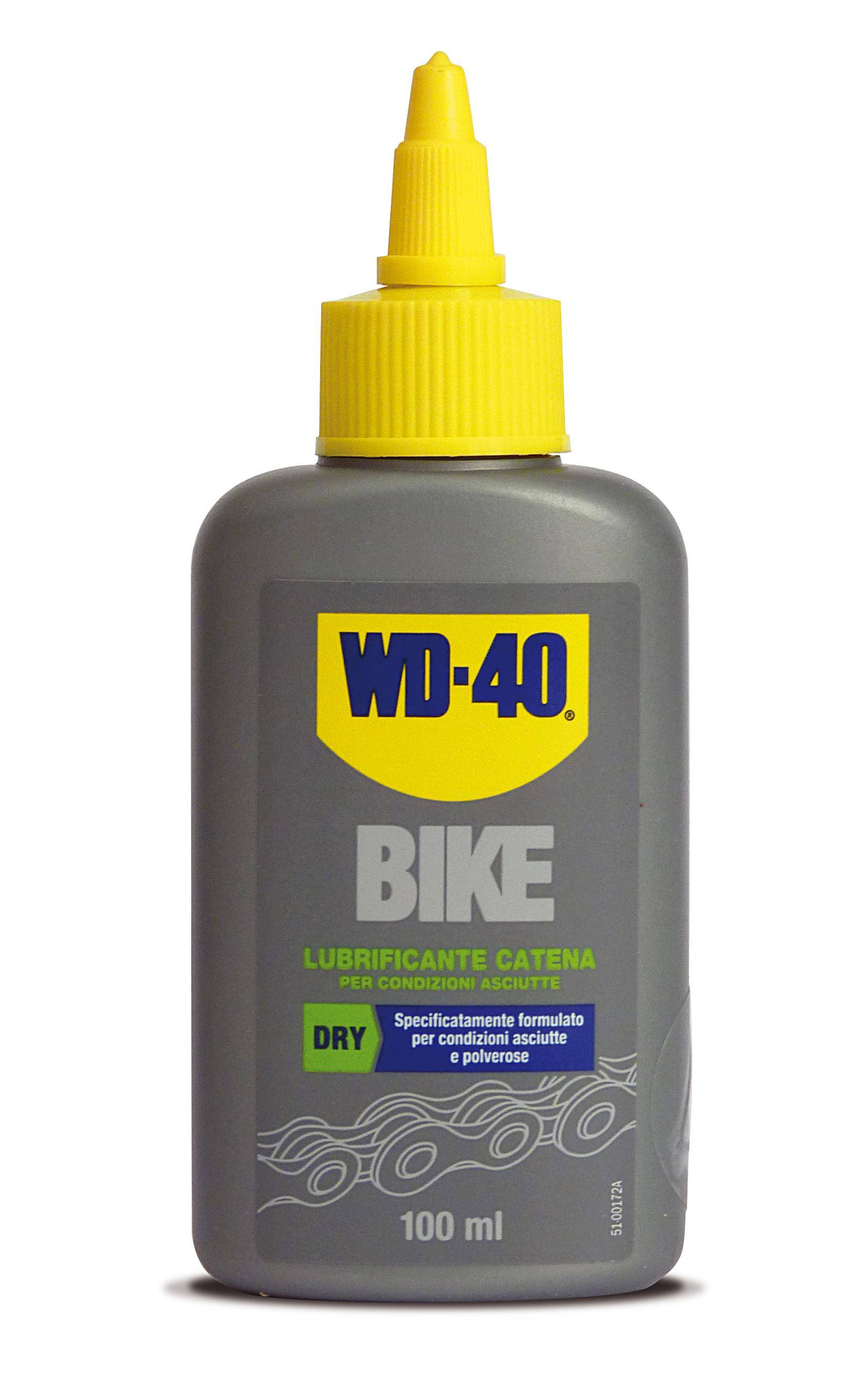 Lubrificante  catena WD-40 Bike – 100 ml – condizioni asciutte
