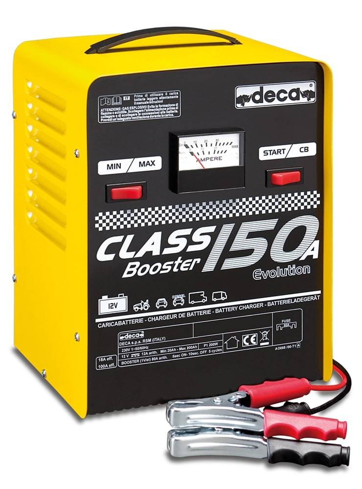 Caricabatterie-avviatore Deca Class Booster 150 A - 12 Volt monofase