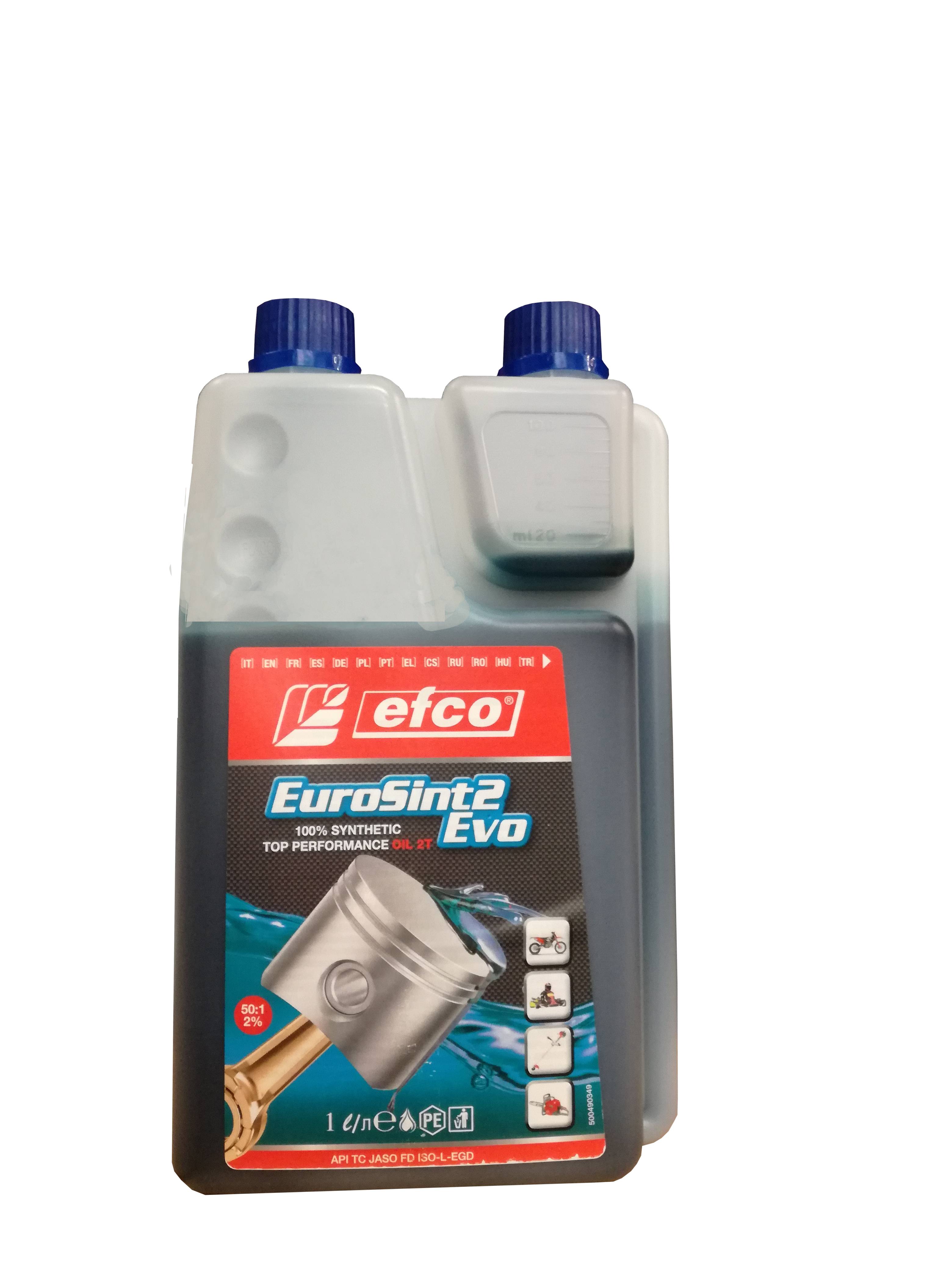 Olio eurosint 2 evo Efco - 1 litro con dosatore