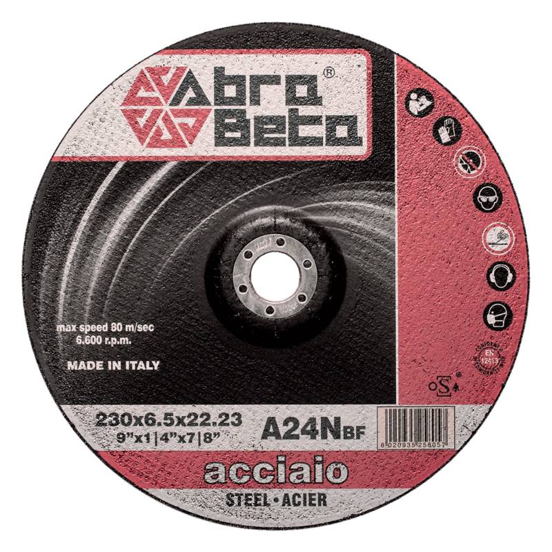 Disco da sbavo acciaio A24N – Abra Beta - Immagine 1