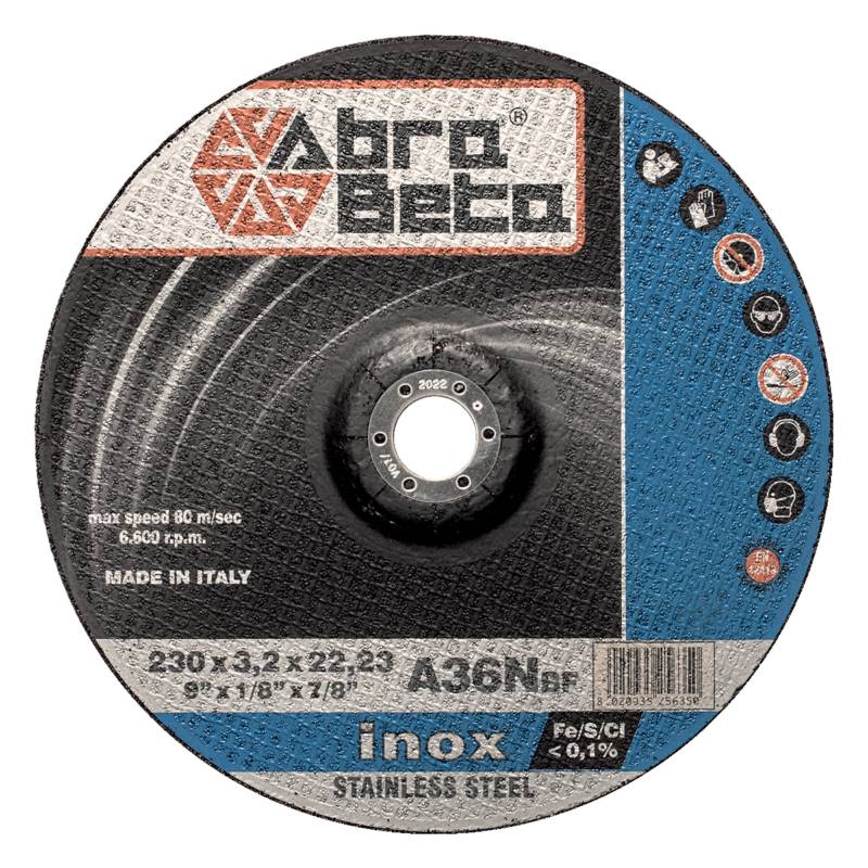 Disco da taglio inox A36N – Abra Beta