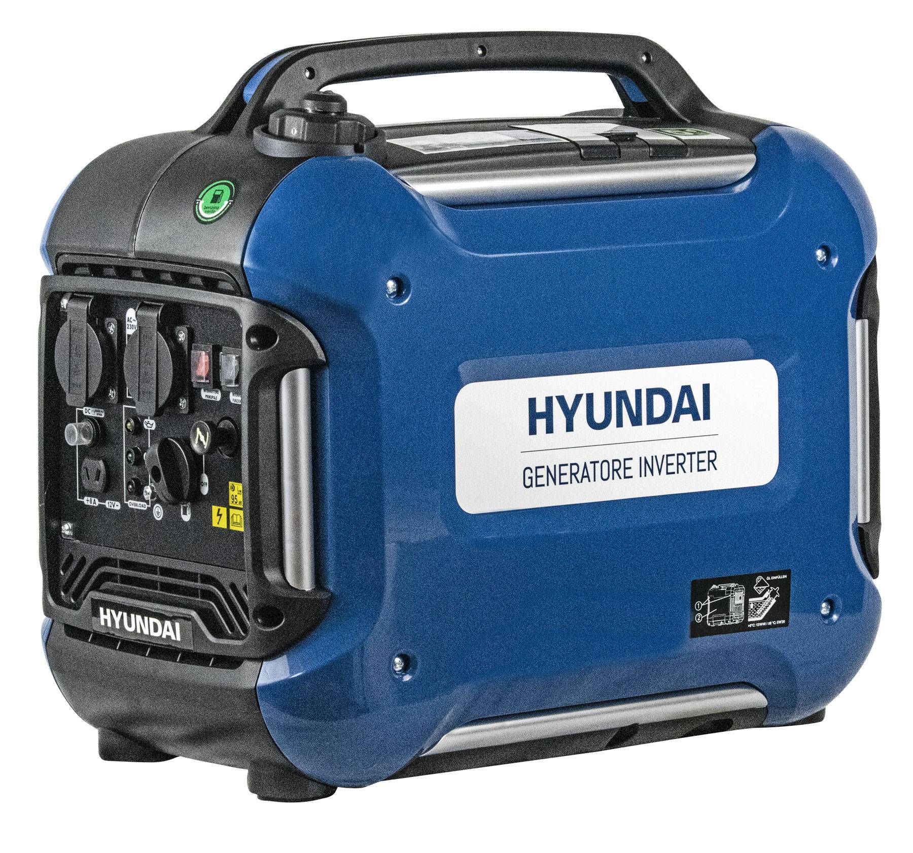 Generatore inverter Hyundai a benzina portatile – 1,9 kw 4 tempi