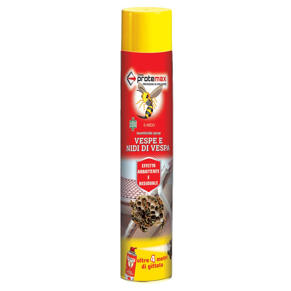 Insetticida spray Protemax vespe e nidi di vespa 750 ml