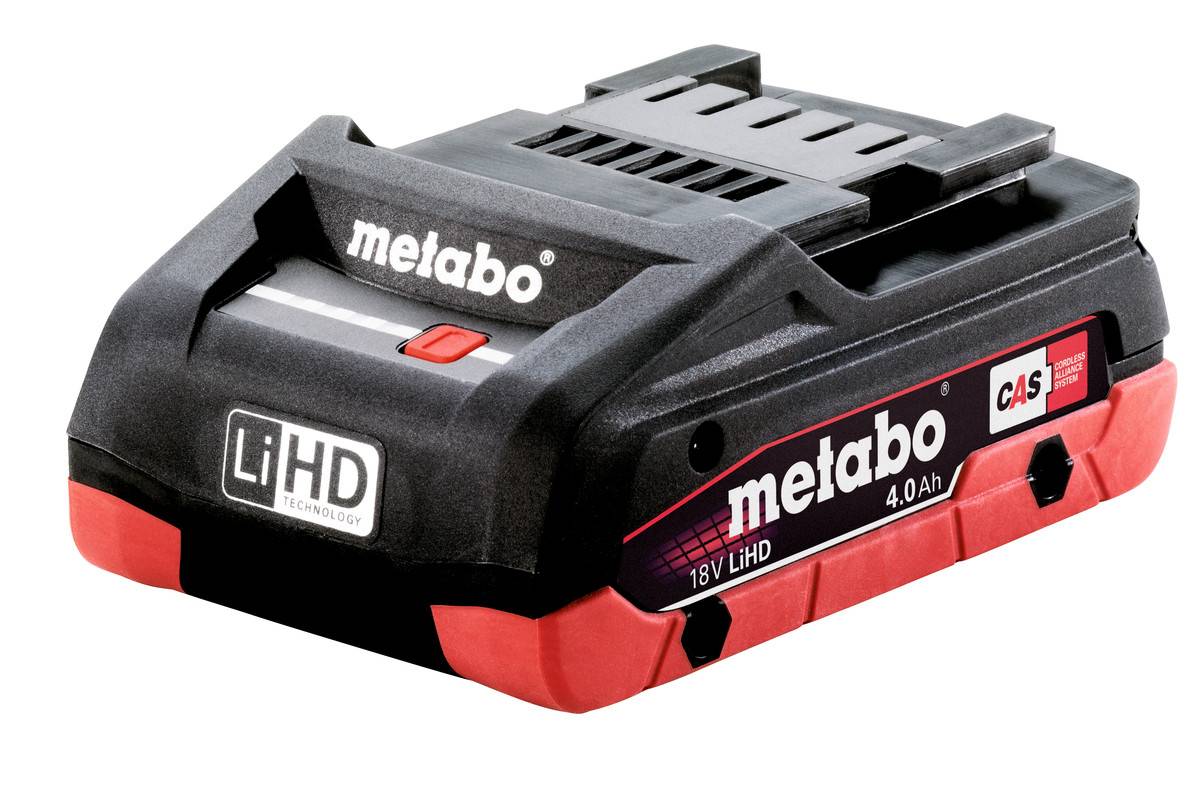 Batteria LiHD Metabo 18 V 4,0 Ah