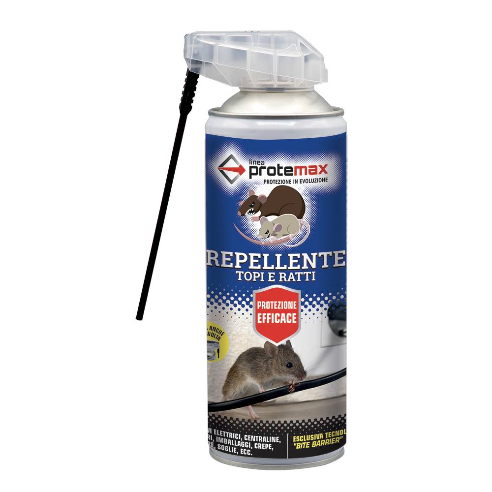 Repellente spray per topi e ratti – 400 ml