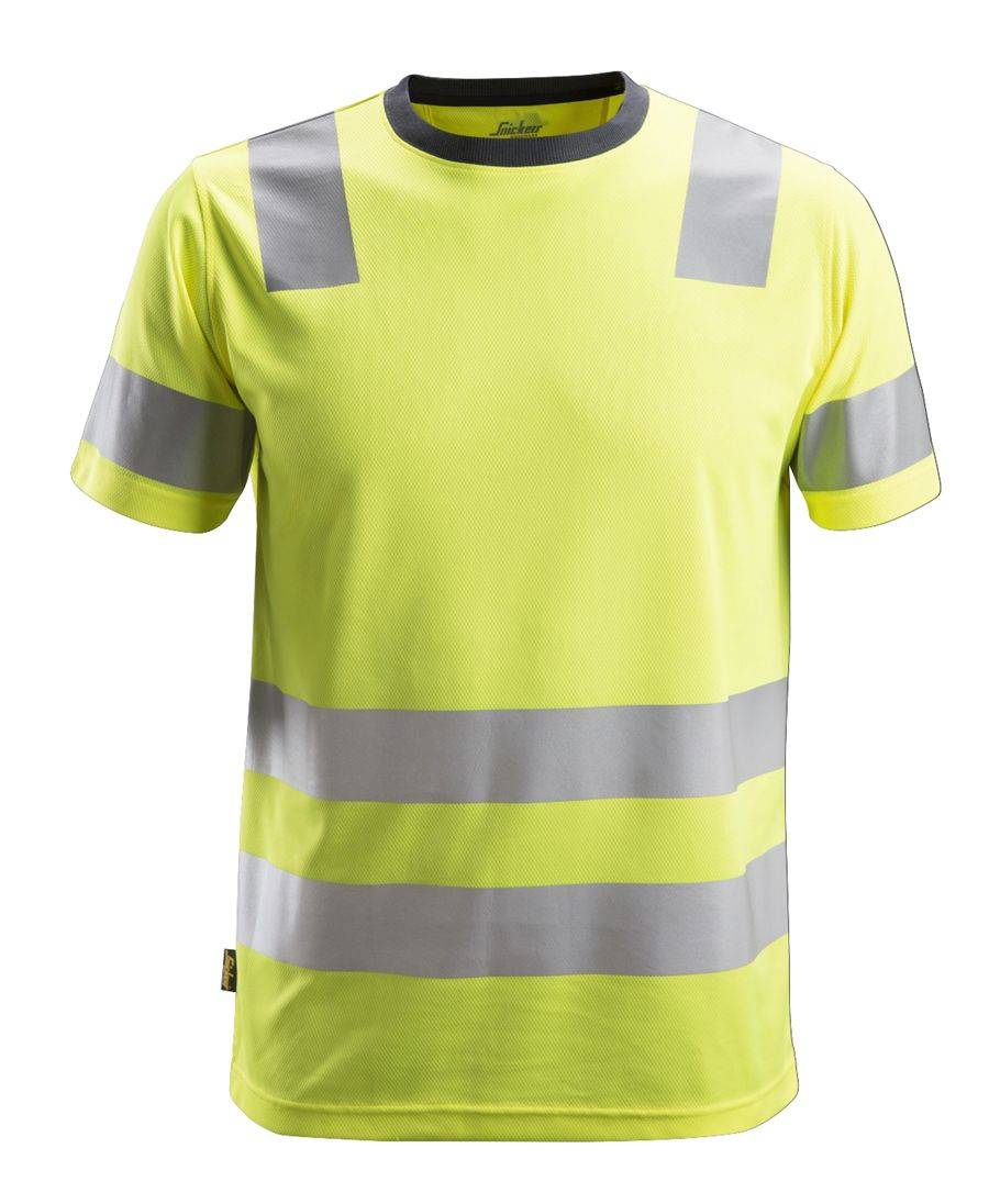 T-shirt Snickers Workwear alta visibilità – classe 2