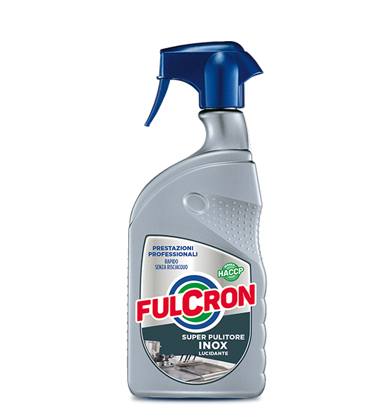 Fulcron – Super pulitore inox lucidante – Idoneo HACCP