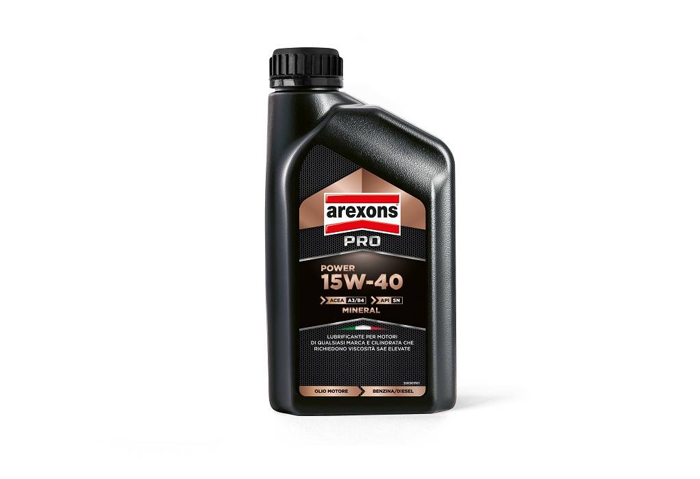 Olio lubrificante per motore Power 15W-40 Mineral
