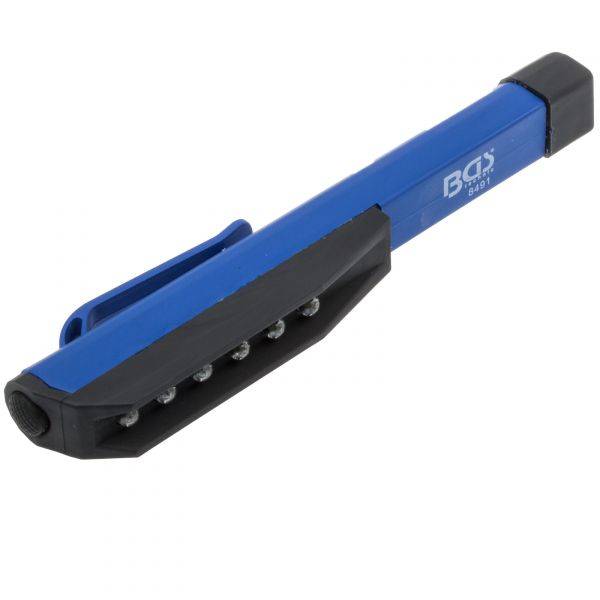 Prodotto Torcia a penna 6 LED BGS8491 - con batterie AAA comprese -  Ghe.Ba.Gas, ferramenta online.